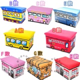 巴士/火車/汽車/消防車 收納箱 雜物置物箱 雜物箱 儲物凳 折疊換鞋凳(大號) 五款可選 特價：$180
