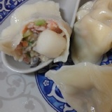 絲瓜干貝+韭黃蝦仁雙拼包