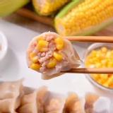 【秝秝飽滿手工水餃】玉米豬肉水餃