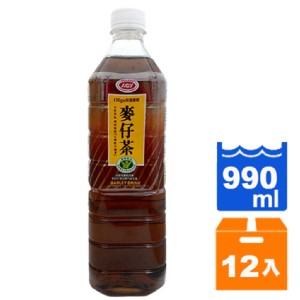 免運!【愛之味】1箱12罐 麥仔茶990ml (12入/箱) 990毫升X12罐