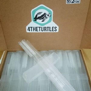 4theturtles 為了海龜 玻璃吸管組