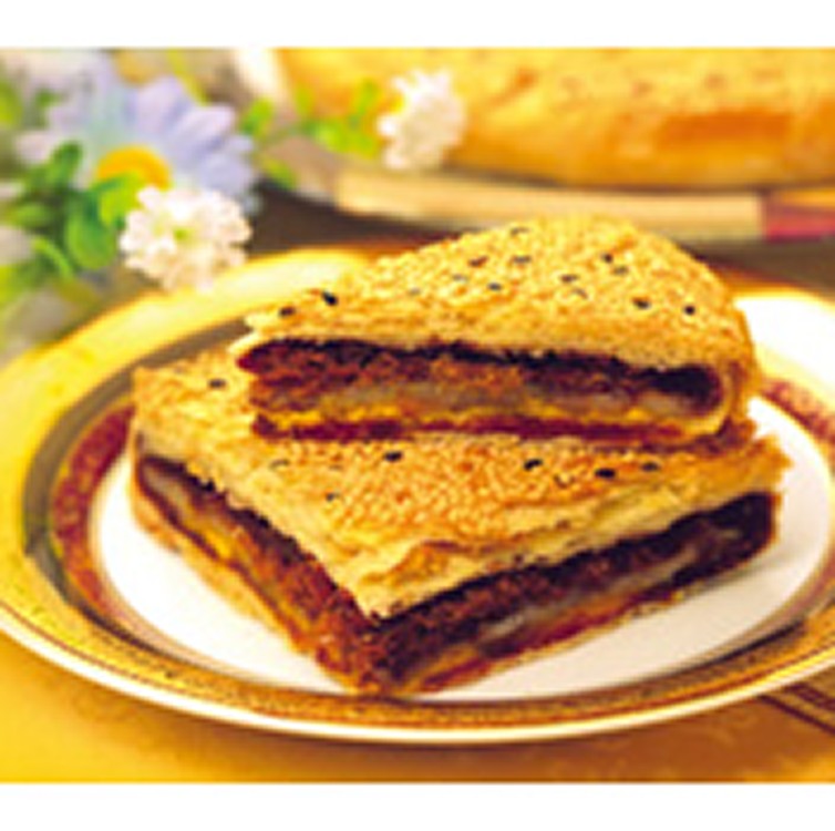 玉露狀元喜餅 口 味: 肉脯．麻糬．紅豆．鹹蛋黃