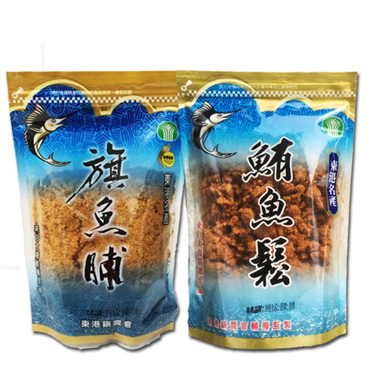 【東港鎮農會】美味魚鬆(鮪魚鬆/旗魚脯)-包裝