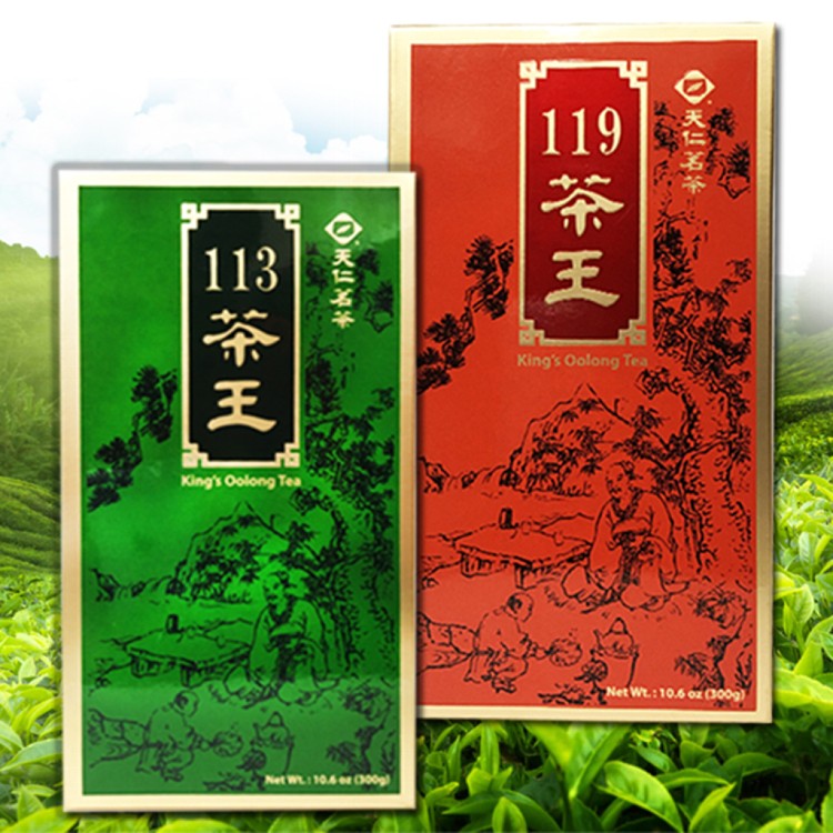【天仁茗茶】人蔘烏龍茶 茶王系列(113/119)-300g/盒