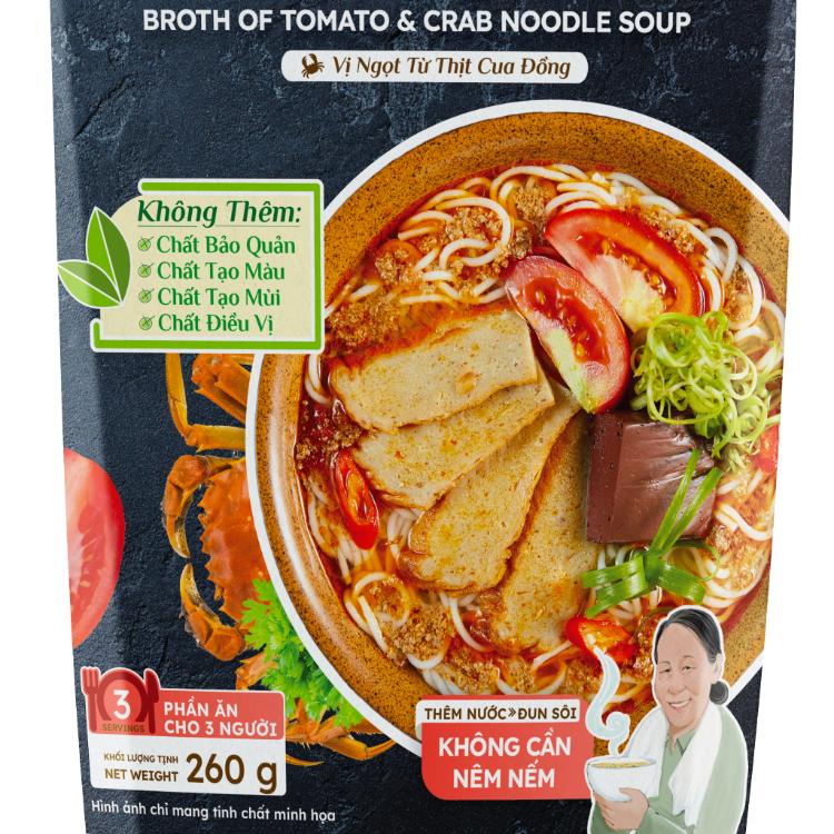番茄螃蟹河粉湯頭3人份- 無添加防腐劑！！！