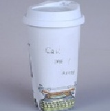 可以用鉛筆寫的雙層陶瓷杯★--方形系列-打字機 10個起批每個204元(B0599-13)