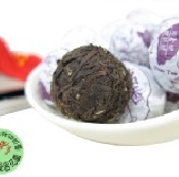 【消暑去油膩】 迷你茶葉花普洱茶(約5克/顆) 一級茶，普洱加茶葉花，滋味醇厚，保健效果好!