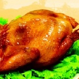 大成歐式燻雞 即食熟品,1.3-1.4Kg/隻,ISO22000食品安全管理系統驗證