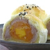 咬菓子 好吃到爆表的綿綿芋頭蛋黃酥 12入裝 百貨長賣冠軍~平均一個29.9圓