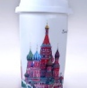 ★2011年全新鶯歌設計師--雙層陶瓷杯★-方形系列-莫斯科