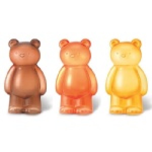 《4M2U創意禮品》大寶貝熊存錢筒 (果凍系列-3色可選) ╭★ J