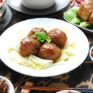 紅燒獅子頭4人份珍饌料理餐