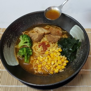 茹素猴頭菇紅燒拉麵