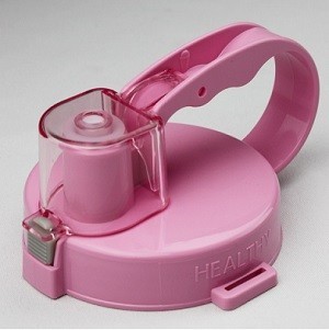 健康水壺.Healthyme健康生活-彈跳水壺瓶蓋/粉色