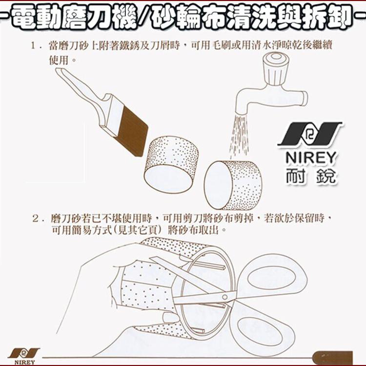 耐銳磨刀機(專用)磨砂紙(5組10入)