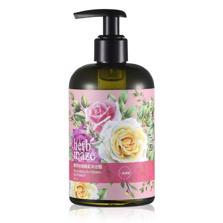 【herbmaze 草繹】精油沐浴露350ml-四款任選