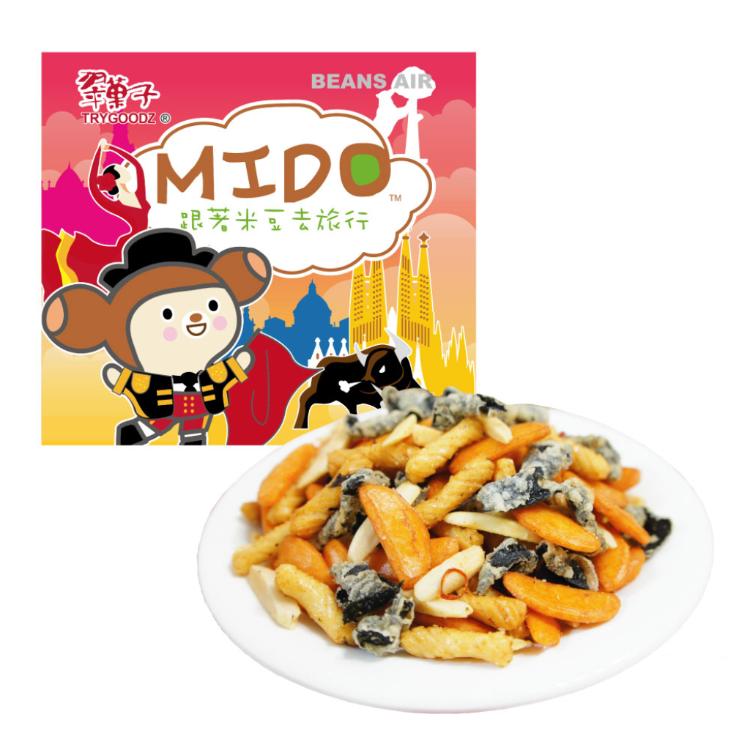 【翠果子】航空米果-香辣杏仁海苔脆米果｜杏仁條｜海苔天婦羅｜麻辣柿種米果｜醬油米果｜翠菓子