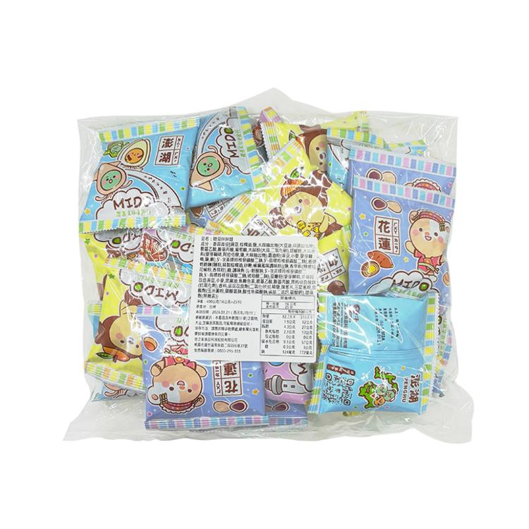 【翠果子】翠果子｜脆豆拌拌麵｜蔥燒脆麵｜香蒜小碗豆｜翠菓子(16gx25包/袋)