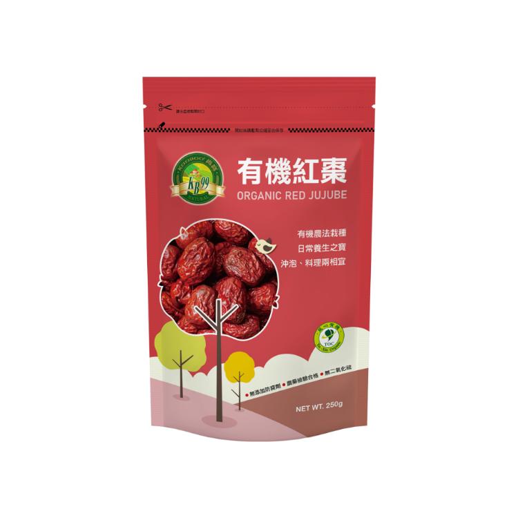 【肯寶KB99】有機紅棗 (250g) - 適合溫補良品