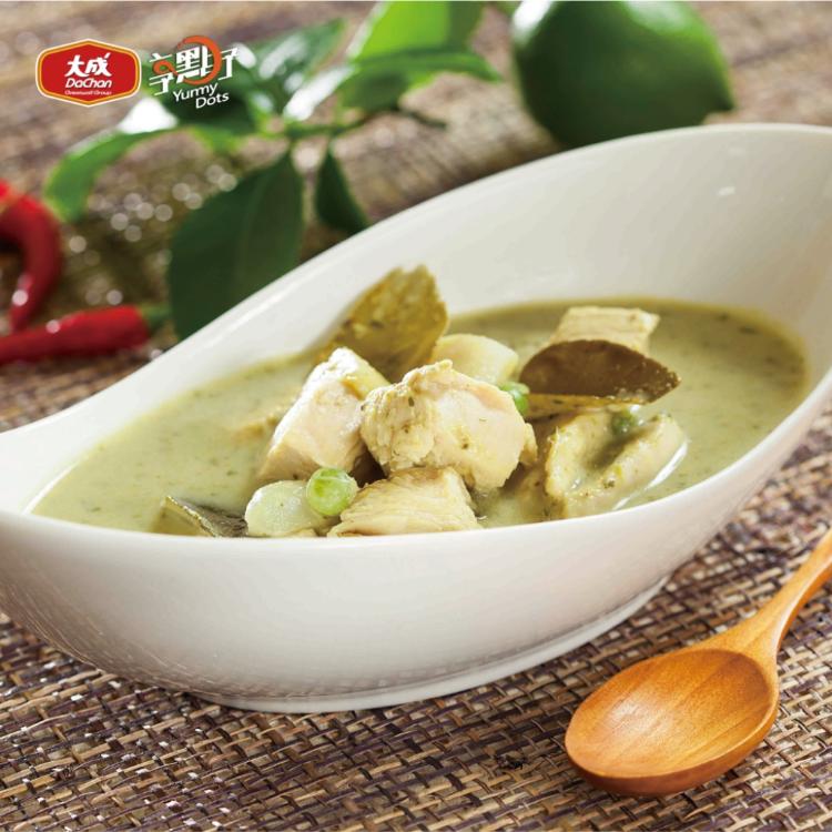 【大成食品】泰式椰香綠咖哩雞