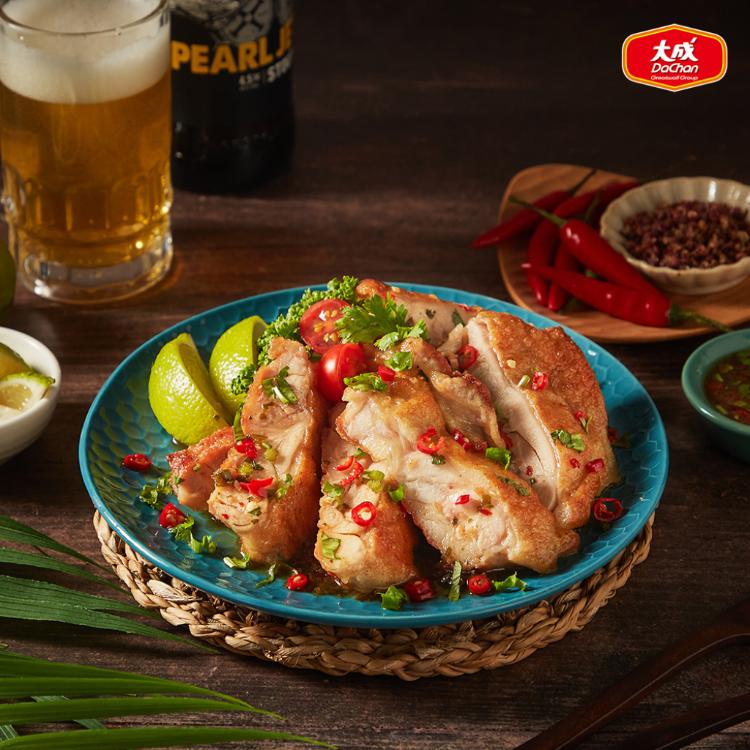 【大成食品】泰式椒麻雞腿排50包(箱出)