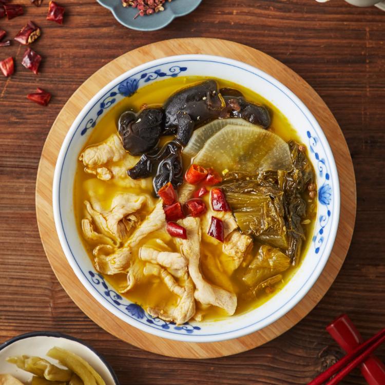 【大成食品】酸菜豬五花湯