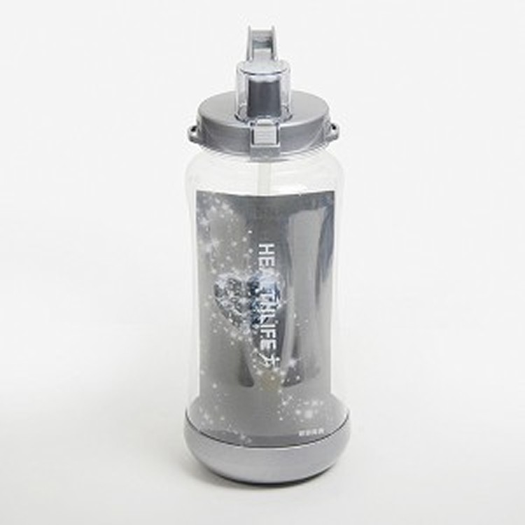 健康水壺.Healthyme健康生活-2000c.c 健康彈跳式水壺/銀色