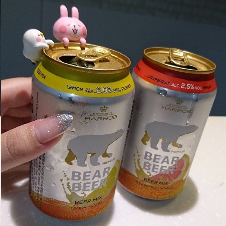 德國熊啤酒-葡萄柚小麥口味/檸檬皮爾森口味