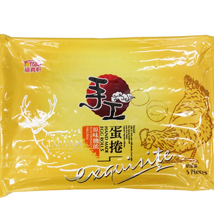 手工原味機能蛋捲禮盒/475g(奶蛋素)