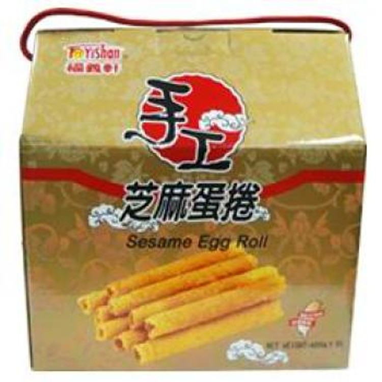 手工芝麻蛋捲禮盒/600g(葷食)