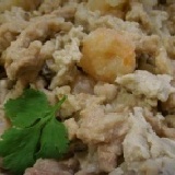 肉羹條半斤 (內含肉羹、虱目魚羹、蝦仁)