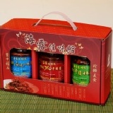 頂級禮盒 XO干貝醬、干貝海鮮醬、海航小卷醬各1 中秋優惠價至100/9/10止 特價：$630