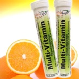 【結緣健康生活】德國原裝進口 VivaLife 綜合維他命發泡錠 橘子口味 單條20錠 特價：$230