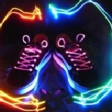 LED鞋帶 閃光 發光鞋帶 街舞鞋帶
