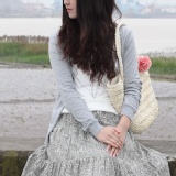 亞麻短裙 特價：$210