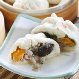 蛋黃香菇鮮肉包