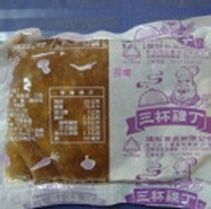 三杯雞丁醬1入
