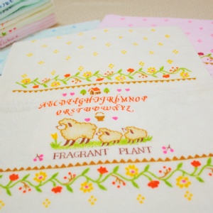 515-3可愛綿羊童巾200-7