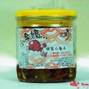 小魚干(大辣)-瓶裝半斤