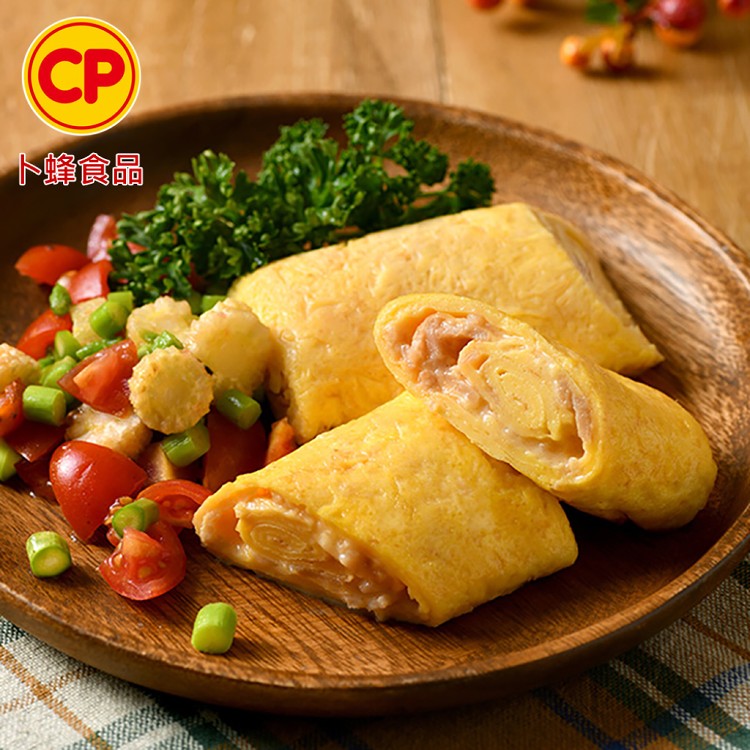 【卜蜂】日式和風玉子燒.田園野菜玉子燒.培根蘑菇起司歐姆蛋.美式火腿歐姆蛋 超值任選