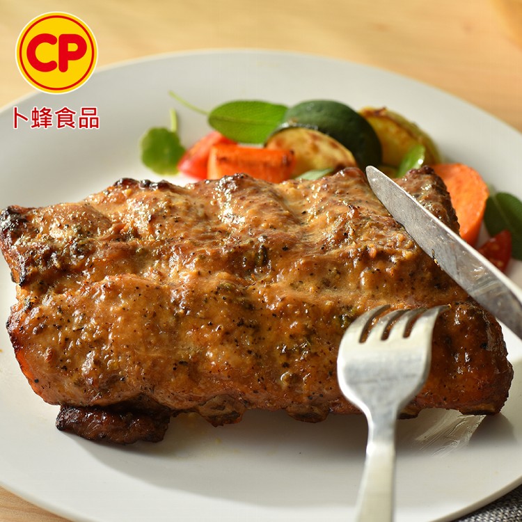 【卜蜂】歐式香烤肋排.經典黑胡椒鴨胸 任選