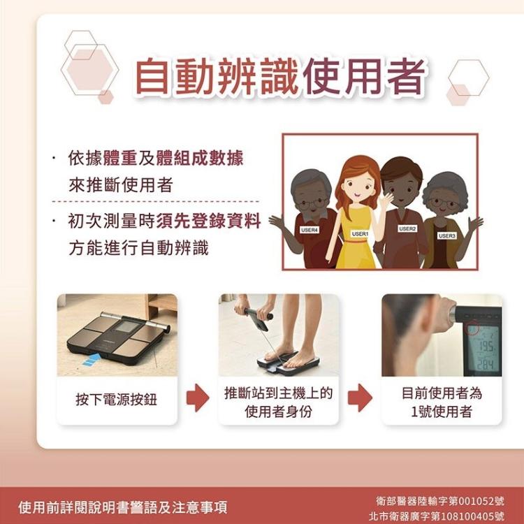 【歐姆龍OMRON】體重計 體脂計 HBF-702T/HBF702T(藍牙功能)