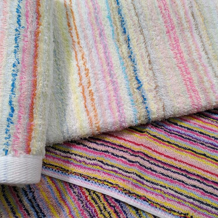 【CROCODILE 鱷魚牌】飄然清新條紋毛巾