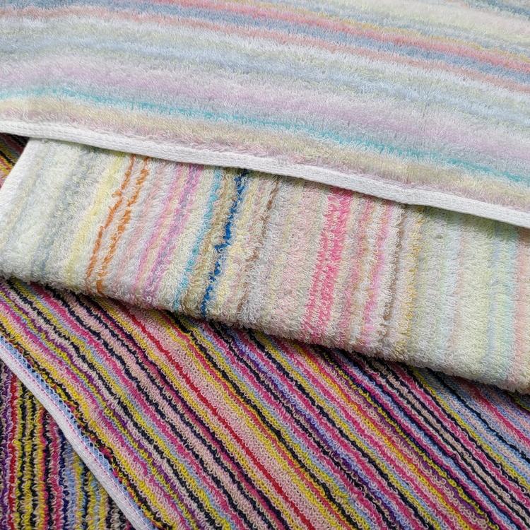 【CROCODILE 鱷魚牌】飄然清新條紋毛巾