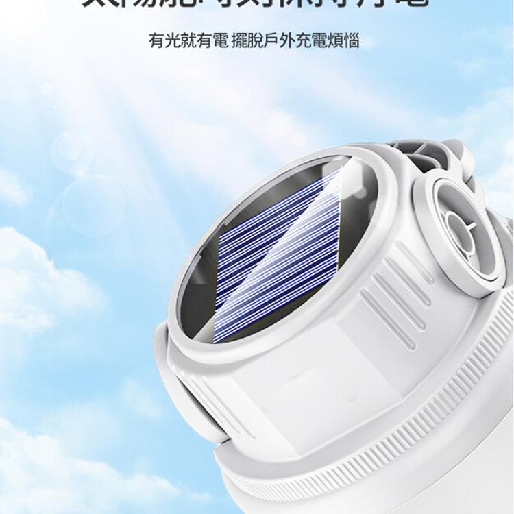 【CityStar】提掛二合一太陽能8檔露營照明燈