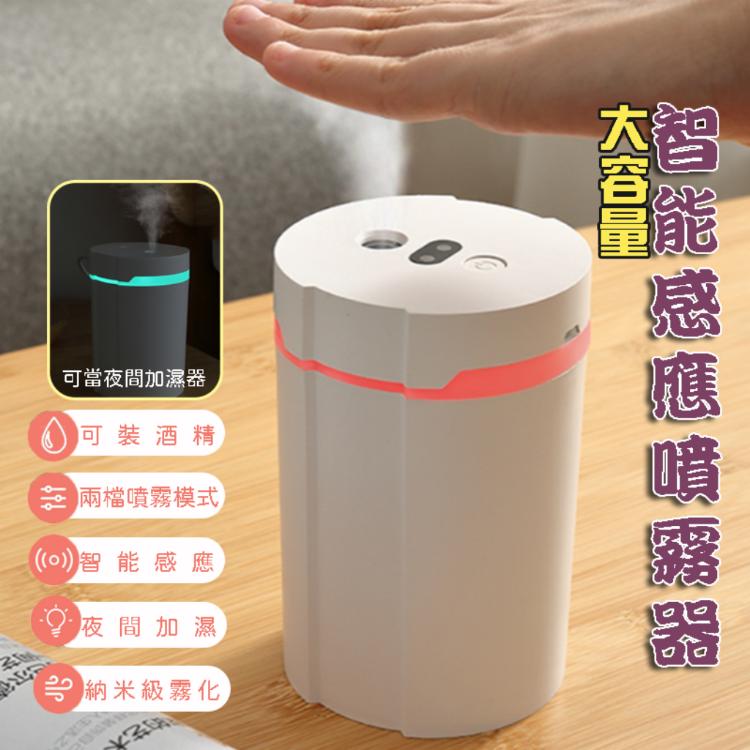 【樂購購】智能感應噴霧酒精消毒器