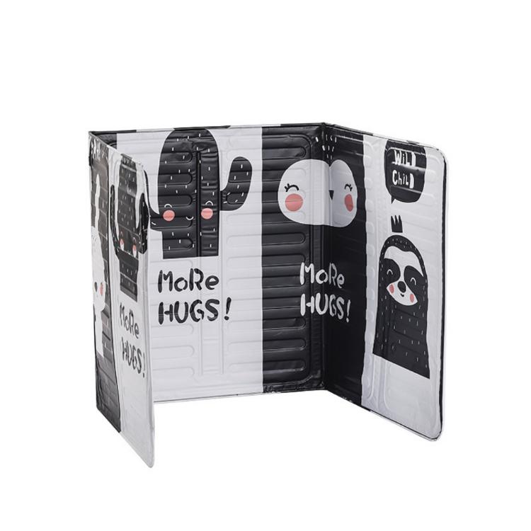 【樂購購】北歐厨房铝箔擋油板灶台隔热板家用炒菜防油溅擋板铝膜隔油板