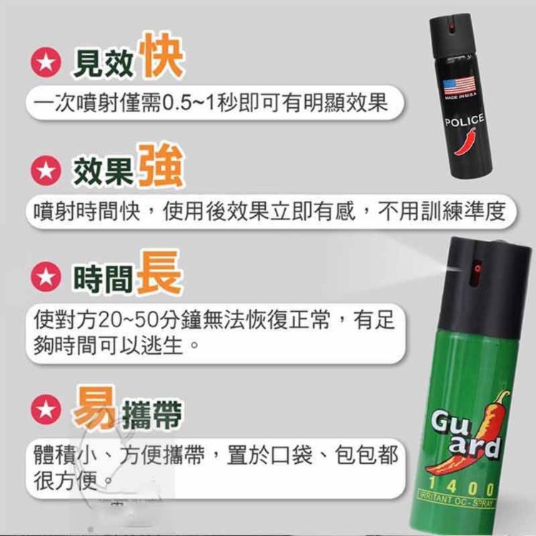 【樂購購】 60ml 防身噴霧 辣椒水