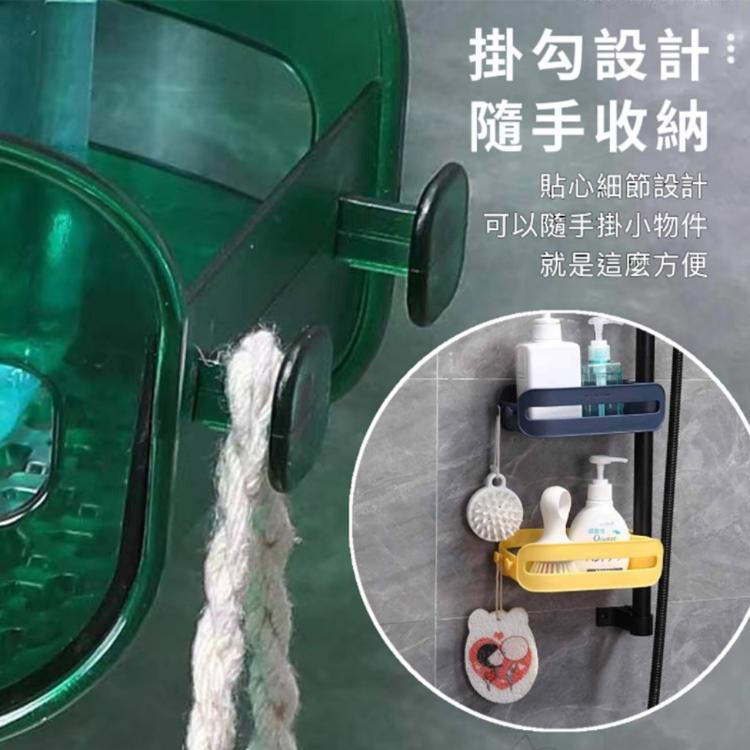 【樂購購】多功能水龍頭置物架 2 合 1 家用水槽海綿架
