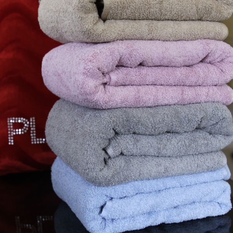 厚實歐系亮光紗浴巾300-7